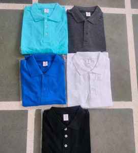 Camiseta Premium 100% de algodón con cuello Polo para hombre, tela suave transpirable, ajuste cómodo, ropa informal, servicio OEM de varios colores - Product Image 6