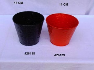 Jardinière en métal violet support décoratif élégant pour fleurs succulentes herbes jardin Patio balcon et usage domestique de l'Inde - Product Image 4