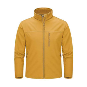 Chaqueta Softshell Impermeable y Cortavientos de Lona Adherida Transpirable de Alta Calidad para Hombre, con Capucha, para Correr al Aire Libre - Product Image 1