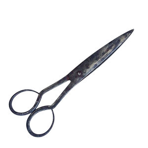 Ciseaux torsadés forgés à la main en cuivre antique, ciseaux en métal faits à la main, cisailles à fil médiévales/ciseaux transparents - Product Image 4