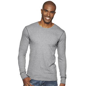 T-shirt unisexe à manches longues personnalisé en coton et polyester T-shirt basique pour hommes Bella en toile T-shirts à manches longues de coupe normale pour hommes personnalisés - Product Image 6