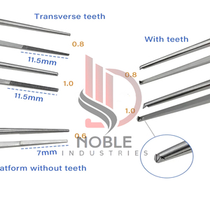 Pinces à baïonnette micro, pinces à dissection tissulaire pour instruments chirurgicaux neurologiques personnalisés, nouvelle arrivée - Product Image 4