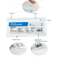Fabricant de sacs refermables médicaux en gros, sacs de rangement pour pilules en LDPE transparent refermables pour usage pharmaceutique