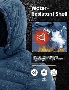 2025 Cálido impermeable ligero aislado invierno prendas de vestir exteriores OEM moda Streetwear a granel proveedor al por mayor - Product Image 5