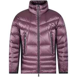 Venta al por mayor de los hombres de nylon con capucha chaquetas de invierno Puffer logotipo personalizado al aire libre cálido burbuja Puff relleno impermeable de talla grande con cremallera - Product Image 1