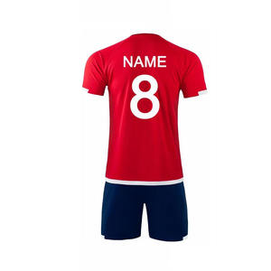 Maillots de football personnalisés par sublimation, haute qualité, dernier design, couture durable, extensible, séchage rapide, antibactérien, unisexe adulte - Product Image 2