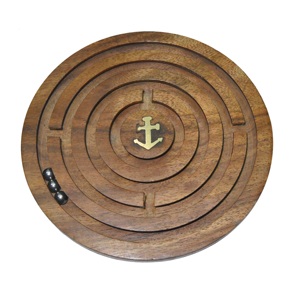 Jeu de société rond en bois labyrinthe meilleur cadeau décoratif pour la maison article de luxe en gros produit Standard nouveau Design 2025 vente chaude - Product Image 2