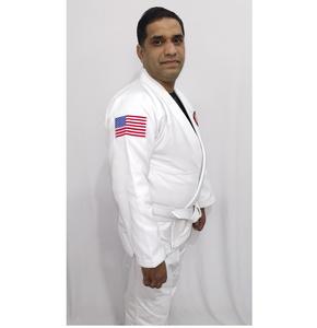 Kimono de Jiu Jitsu Brasileño y Karate de Algodón de Alta Calidad de 350 GMS, Unisex, Premium, OEM EVI 780, Hecho a Medida para Artes Marciales - Product Image 3