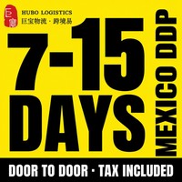 Expédition DDP Chine-Mexique Porte-à-Porte 7-15 Jours Agent d'approvisionnement 1688 Via Veracruz Manzanillo Taxes Incluses