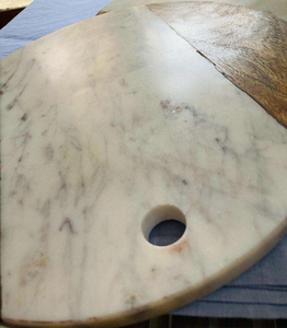 เขียงไม้อะคาเซียใช้สำหรับหั่นชีสหินอ่อนดีไซน์ใหม่ล่าสุดสายรัดใช้กับเครื่องล้างจานในครัวแบบแขวนได้ - Product Image 3