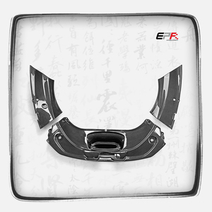Kit carbone sec premium 3 pièces style OEM pour capot avant Ferrari F8, apparence sportive agressive - Product Image 1