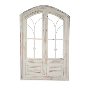 Decoración de pared de construcción de madera y metal, colgante de pared para interiores y exteriores, hotel, restaurante, hogar, sala de estar, dormitorio, arte decorativo - Product Image 6