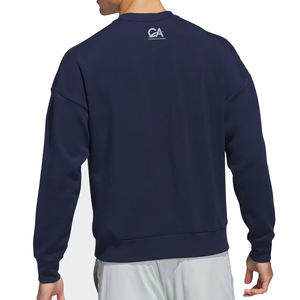 Sudadera informal con logotipo personalizado para hombre, color sólido con estilo moderno básico/mezcla de algodón, Sudadera con capucha suelta para hombre - Product Image 2