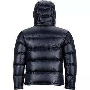 Manteaux matelassés résistants à l'eau avec fermeture éclair à capuche légère et doublure pour hommes veste Streetwear vintage en peluche pour l'hiver - Product Image 4