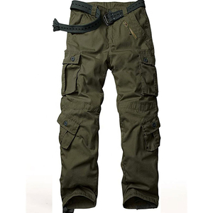 Pantalones Cargo de alta calidad personalizados para hombre, Material de algodón, pantalones de chándal personalizados con cordón y bolsillo lateral recto, pantalones Cargo para hombre - Product Image 6