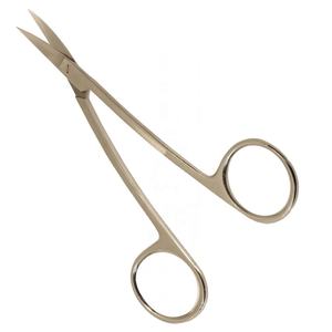 Juego de Instrumentos Quirúrgicos Manuales de Alta Calidad, Tijeras Iris Curvas Afiladas de Acero Inoxidable Médico Resistente a la Corrosión - Product Image 3