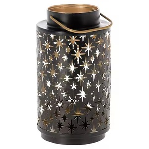 Farol Marroquí Dorado para Decoración del Hogar y Jardín, Farol Colgante para Decoración de Bodas y Festivales - Product Image 3