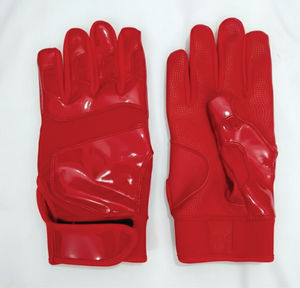 Gants de frappe de baseball de qualité supérieure, gants de frappe de baseball noirs à poignet court de qualité supérieure - Product Image 1