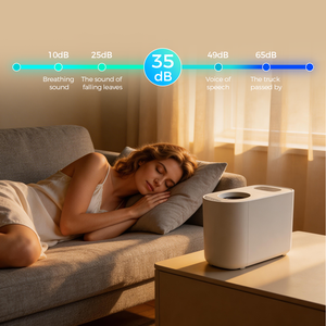 Composteur alimentaire électrique LUXFOND avec filtre à charbon, purification des odeurs, traitement intelligent par IA, silencieux, pour le recyclage des déchets ménagers - Product Image 1