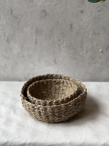 Best Seller Small Size Natural Seagrass Storage <b>Basket</b> Handmade From Vietnam for Tableware and <b>Plant</b> <b>Pot</b> - Product Image 3