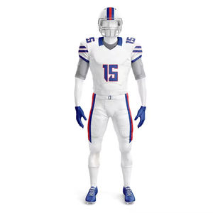 Uniforme de Fútbol Americano de Nuevo Estilo, Servicio OEM, MOQ Bajo, Diseño Personalizado, Transpirable y de Secado Rápido - Product Image 1