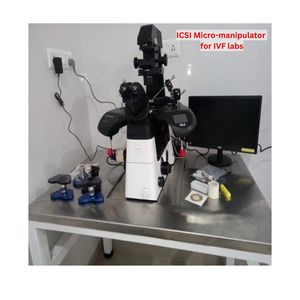 Micro-manipulateur de haute précision pour système ICSI de laboratoire de FIV à un produit de microscopes à prix raisonnable - Product Image 1