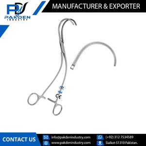 Fully Customized German Stainless Steel Weber Aortic <b>Clamp</b> for Sale / Wholesale Best Selling Weber Aortic <b>Clamp</b> - Product Image 4