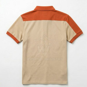 เสื้อถักผู้ชายแบบเรียบ ผ้าคอตตอนผสม ระบายอากาศได้ดี แขนสั้น สวมใส่สบาย เหมาะสำหรับธุรกิจและชีวิตประจำวัน - Product Image 3