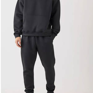 เสื้อฮู้ดดี้ผู้ชายคุณภาพสูง ผ้าฝ้าย 100% สไตล์สตรีทแวร์ ชุดแทรคสูท พิมพ์ลายพัฟฟ์หนา คุณภาพพรีเมียม - Product Image 1