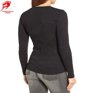 Casual Wear High Quality <b>Women</b> <b>Thermal</b> Shirts Moisture Wicking Fabric Lightweight Breathable For Adult Wears - Product Image 2