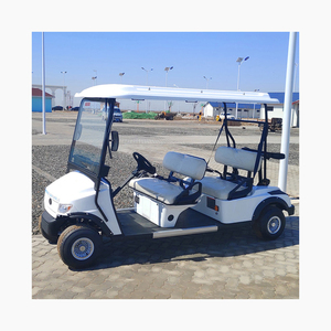 Almacén de ultramar Venta caliente Carros de golf eléctricos baratos Carro 4 asientos Alta calidad Hecho en China para la venta - Product Image 1