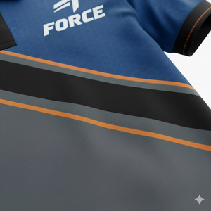 เสื้อสำหรับผู้ชายกันรอยยับแห้งเร็วระบายอากาศได้ดีพิมพ์ลายสปอร์ตทำจากโพลีเอสเตอร์100% ตามสั่ง - Product Image 6