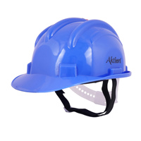 Casque de protection bleu durable-Résistant aux UV et ventilé pour un confort tout au long de la journée