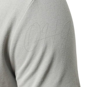 Camiseta de Felpa Lisa Premium Transpirable para Hombre, Logotipo Personalizado, Algodón, Corte Ajustado, Casual, Manga Corta, Fabricante al por Mayor, OEM - Product Image 6