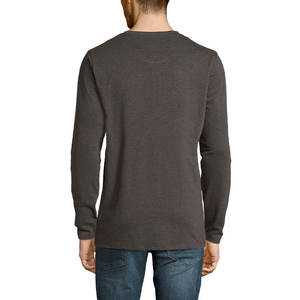 T-shirts personnalisés à col rond pour hommes, ultra doux, 100 % coton biologique, écologiques, séchage rapide, extensibles - Product Image 4