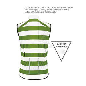 Gilet de cyclisme professionnel à col rond de couleur personnalisée nouveau Design gilets de cyclisme confortables et durables à vendre - Product Image 3