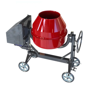 Vente à chaud Mini bétonnière électrique à chargement automatique Capacité de 450L 350L Mélangeur manuel mobile Moteur Construction de qualité - Product Image 6