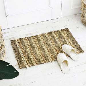 Alfombra Reversible de Seagrass Hecha a Mano en Vietnam, Ecológica y Antideslizante, de VietnamCrafts HC10018 - Product Image 2