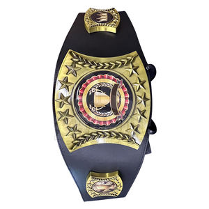 เข็มขัดหนังมวยปล้ำน้ำหนักเบาออกแบบได้ตามต้องการอุปกรณ์ศิลปะการต่อสู้ - Product Image 3