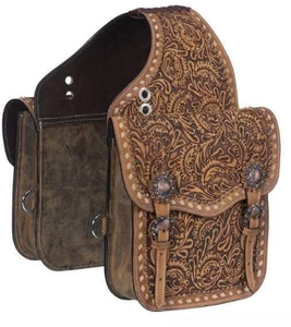Sacs de selle en cuir de haute qualité Royal International pour chevaux, en provenance de l'Uttar Pradesh, disponibles en plusieurs couleurs - Product Image 1