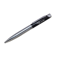 Stylo à bille en or avec logo personnalisé de haute qualité, 0.5mm, nouveauté commerciale, cadeau promotionnel en métal, conception novatrice, enseignants de bureau