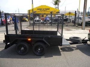 Nouvelle remorque à bétail freinée 8x5 avec feux LED, entièrement galvanisée, 3500 kg ATM, cage 600 mm x 10 x 6, freins électriques - En promotion - Product Image 4