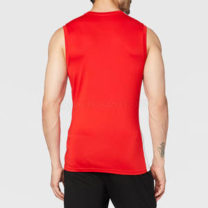 Vente en gros de service OEM Chemises sans manches Chemises légères sans manches Chemises sans manches de couleur unie - Product Image 2