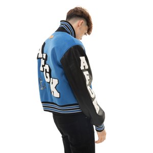 Chaqueta con letras bordadas para hombre, uniforme de béisbol, estilo universitario, nueva marca de moda, venta al por mayor, otoño - Product Image 3