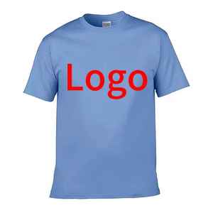 T-shirts vente en gros de vêtements pour hommes t-shirt décontracté pour hommes impression personnalisée t-shirts graphiques chemise oversize - Product Image 1