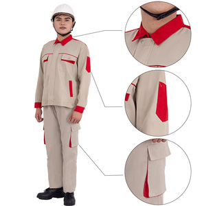 Ropa DE TRABAJO DE ALTA CALIDAD, uniforme de soldadura/granja/lavado de autos, logotipo personalizado, ropa de trabajo, pantalones cargo caqui, OEM/ODM, muestra gratis - Product Image 3