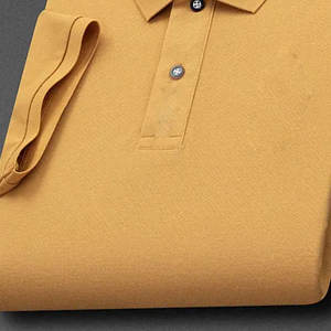 Golf de alta calidad para hombre para camisa sublimación personalizada secado rápido antiarrugas transpirable algodón/fibra de bambú hecha de punto - Product Image 5