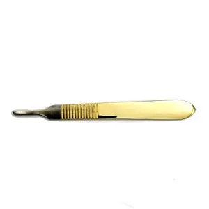 Manche de scalpel chirurgical de haute qualité n° 3, porte-lame d'instrument médical, source d'alimentation manuelle, kit d'instruments CE SWISHER - Product Image 4