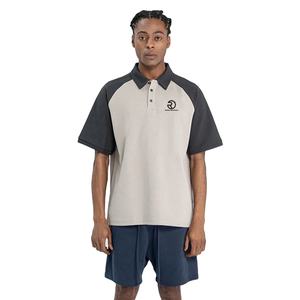 Polo à manches courtes en coton vierge essentiel de haute qualité avec boutons classiques pour hommes et femmes impression de logo personnalisée en gros d'usine - Product Image 1