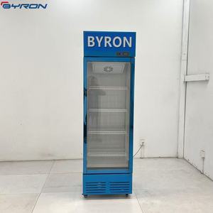 Réfrigérateur commercial vertical pour boissons, <span class=keywords><strong>vitrine</strong></span> à porte vitrée simple, réfrigérateur à haute efficacité avec porte vitrée - Product Image 5